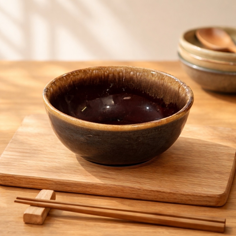 Vintage McCoy 7027 stoneware mixing bowl
